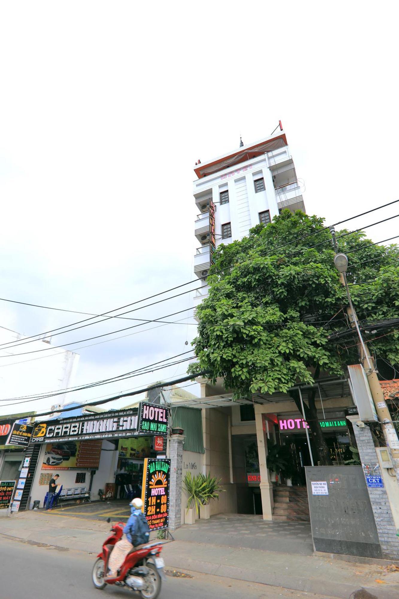 Khach San Sao Mai Xanh - Sao Mai Xanh Hotel 胡志明市 外观 照片