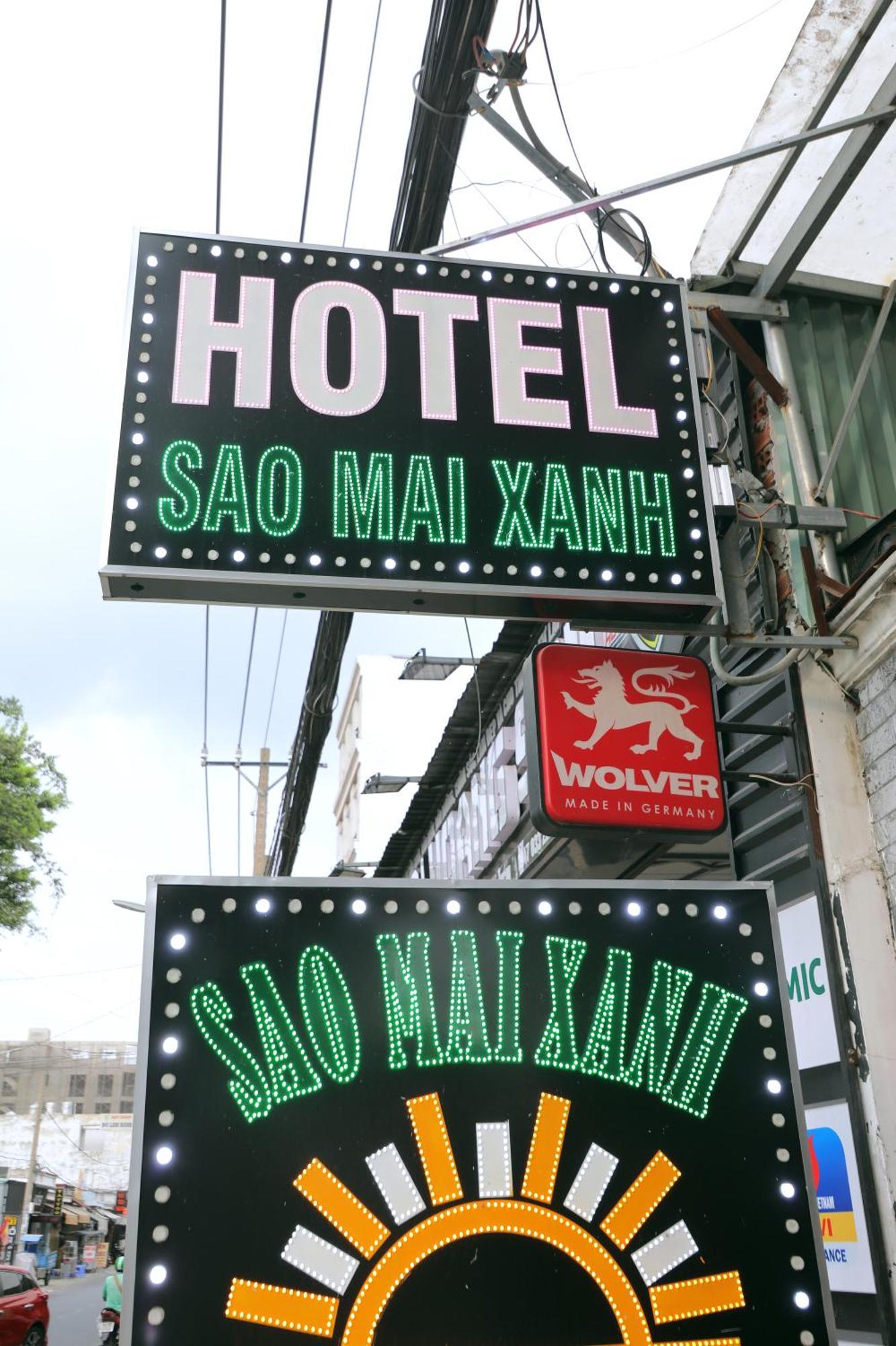 Khach San Sao Mai Xanh - Sao Mai Xanh Hotel 胡志明市 外观 照片